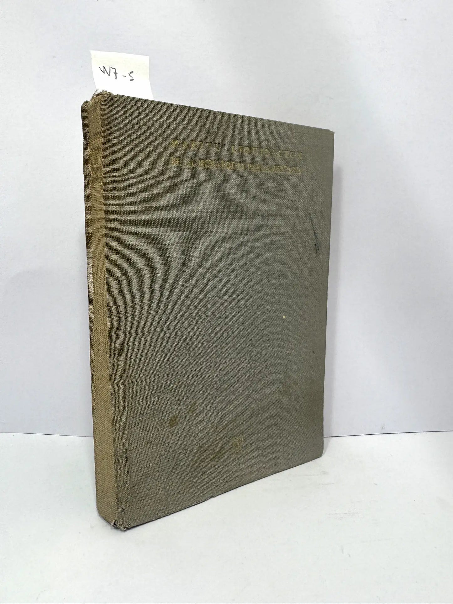 Liquidación de la monarquía parlamentaria.