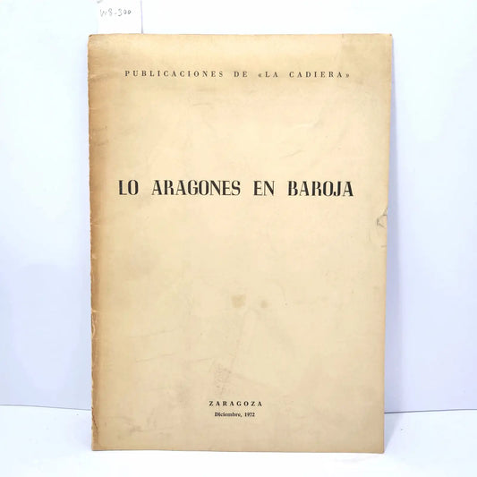 Lo aragonés en Baroja.
