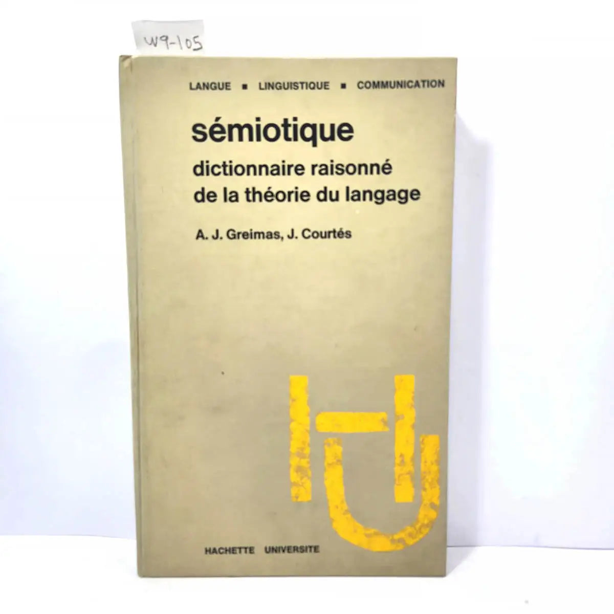 Sémiotique. Dictionnaire raisonné de la théorie du langage.
