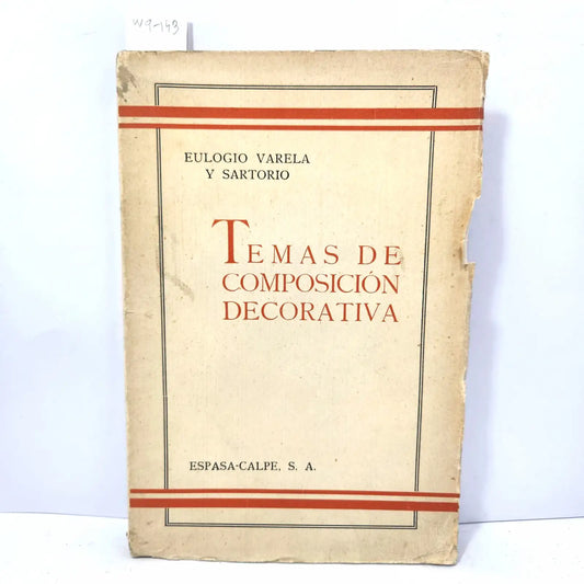 Temas de composición decorativa.