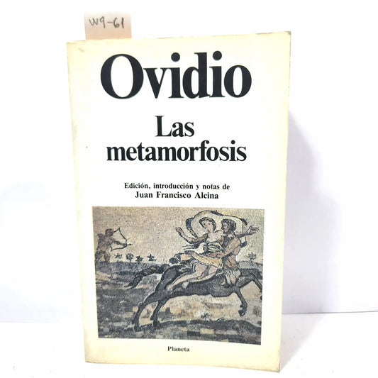 Las metamorfosis. — OVIDIO.