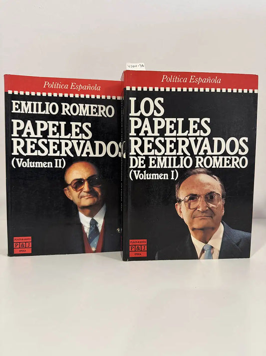 Los papeles reservados de Emilio Romero. (Volúmenes I y II)